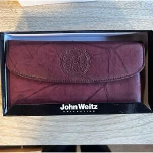 Vintage leather wallet